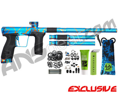Planet Eclipse Geo CS2 PRO Paintball Gun - Polished Teal w/ Orange