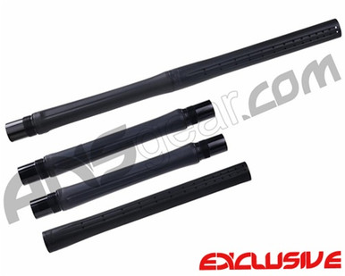 Planet Eclipse Shaft 4 Boost Barrel - 2 Piece 14 Inch Black Paintball Barrel