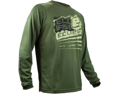 T-shirt Manches Longues Planet Eclipse Brawler – Homme – Olive – Taille S – Neuf