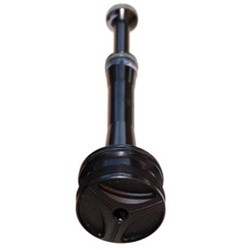 Canon Paintball Smart Parts 12 Pouces Progressif - Noir Brillant, Filetage Ion/Impulse, Pour Shocker NXT
