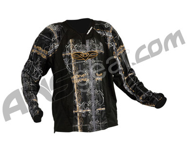 2011 Valken Redemption Paintball Jersey - Black Chainmail