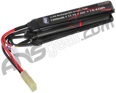 ASG 11.1V 1300mAh 25C Lipo Airsoft Battery (17207)