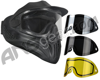 Empire Helix Paintball Goggle Mask with Thermal Lens, Black 