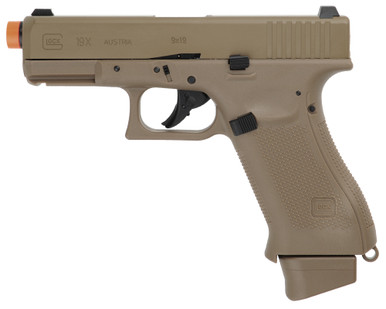 Glock G19X CO2 Airsoft Pistol - Coyote (2276338) - ANSgear.com