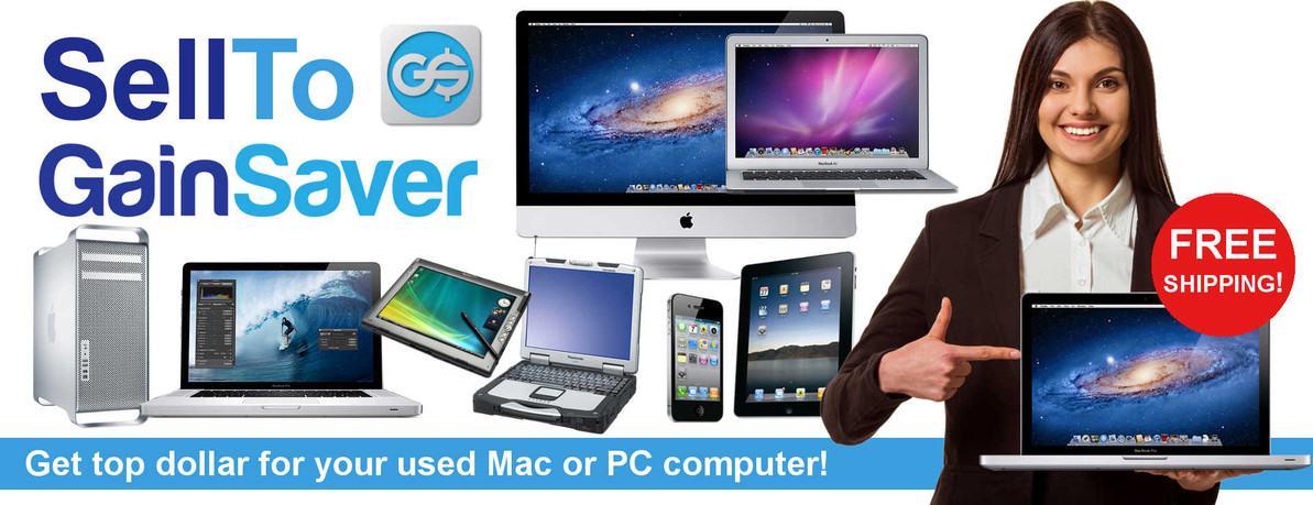 Get Fast Cash for your Used Mac or PC from GainSaver