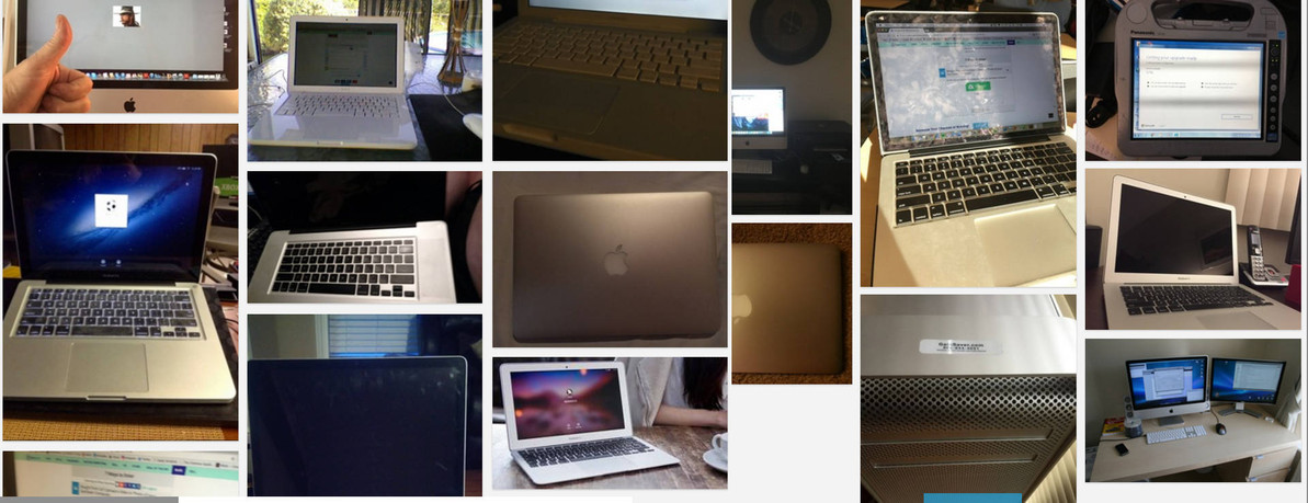 Real Photos of GainSaver Refurbished Macs from Actual Customers