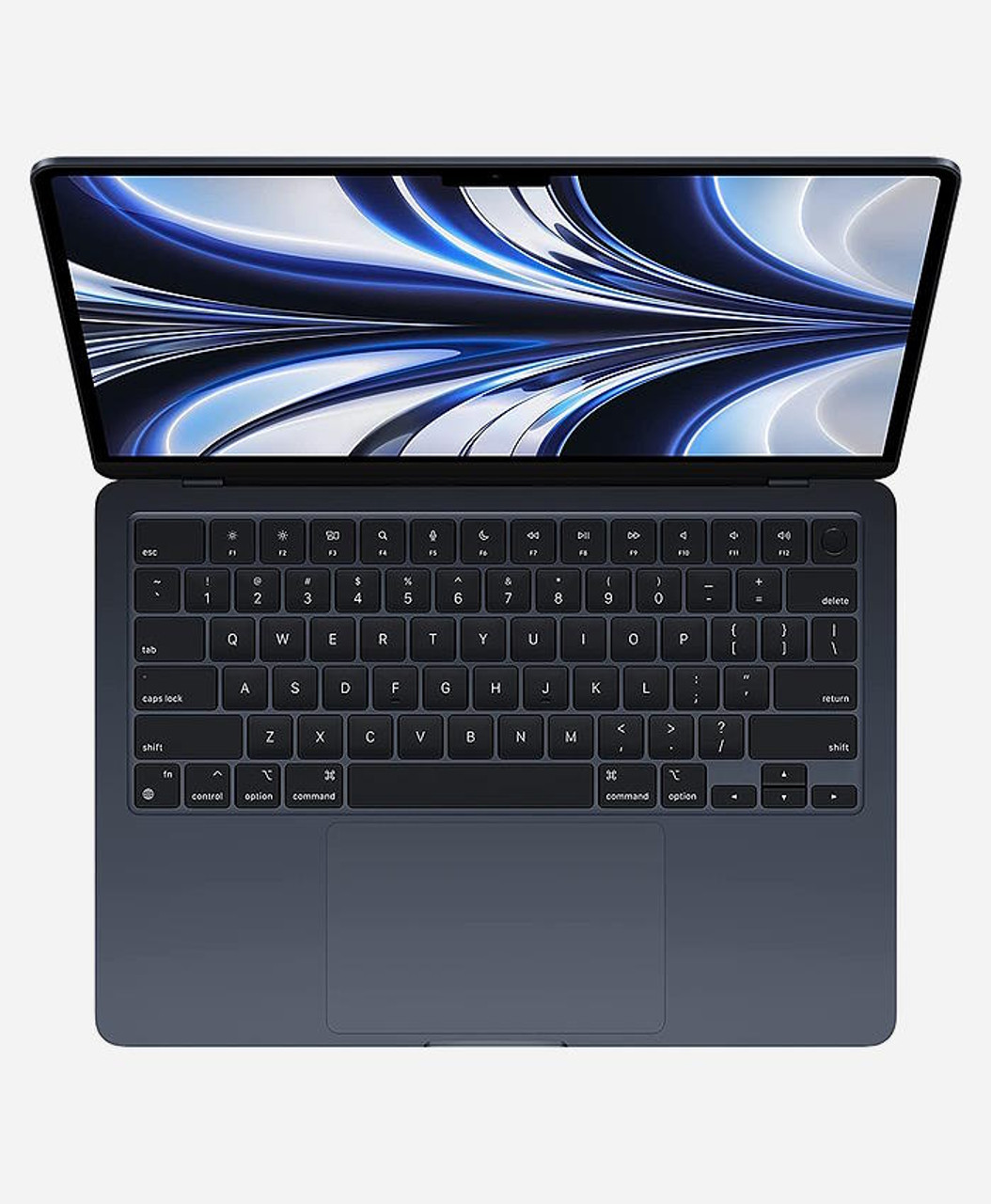 Macbook Air 13.6-inch (Retina 8GPU, Midnight) 3.5Ghz 8-Core M2 (2022). -  Apple MLY33LL/A