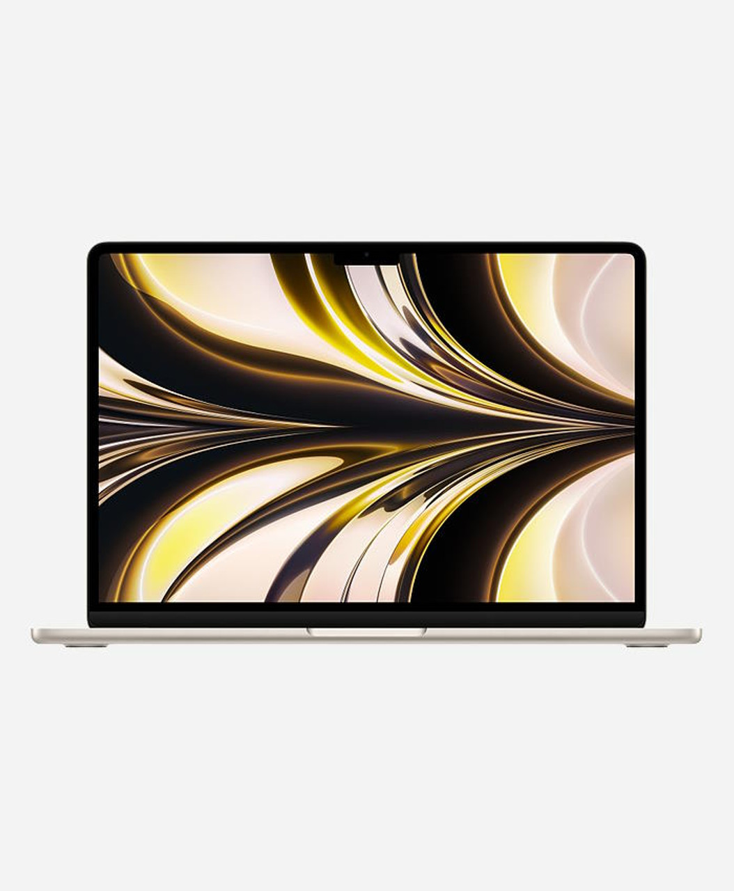 Macbook Air 13.6-inch (Retina 8GPU, Starlight) 3.5Ghz 8-Core M2 (2022). -  Apple MLY13LL/A