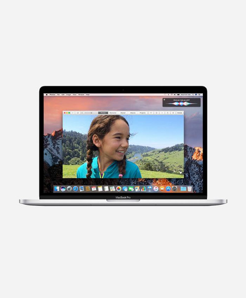 Refurbished Apple Macbook Pro (Late 2016) Silver Touch Front