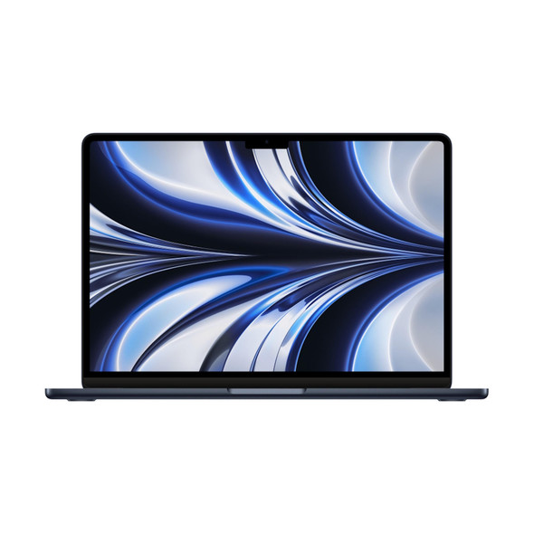 Refurbished Excellent - Macbook Air (2022) 13.6-Inch - 10 GPU - Midnight - 3.5Ghz 8-Core M2 - 8 GB Memory - 1 TB SSD - MLY43LL/A