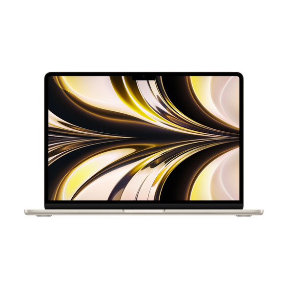Refurbished Excellent - Macbook Air (2022) 13.6-Inch - 10 GPU - Starlight - 3.5Ghz 8-Core M2 - 8 GB Memory - 512 GB SSD - MLY14LL/A