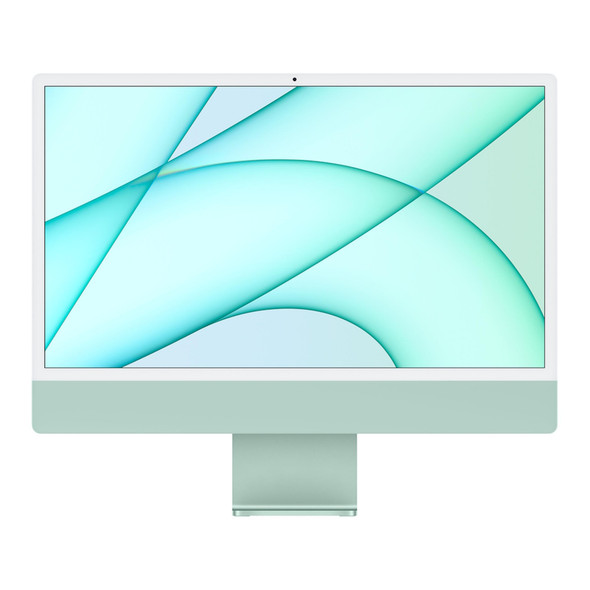 New Open Box - iMac (2021) 24-Inch - 8 GPU - Green - 3.2Ghz 8-Core M1 - 8 GB Memory - 512 GB SSD - MGPH3LL/A
