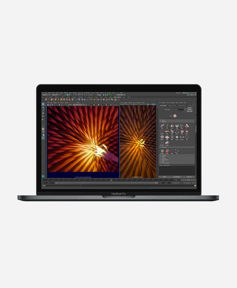 Refurbished Apple Macbook Pro (Mid 2017) Space Gray Touch Front