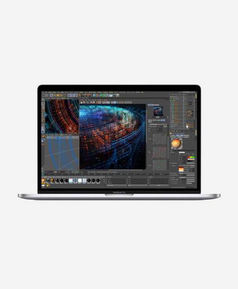 Refurbished Apple Macbook Pro (2019) 13 Silver Touch Front