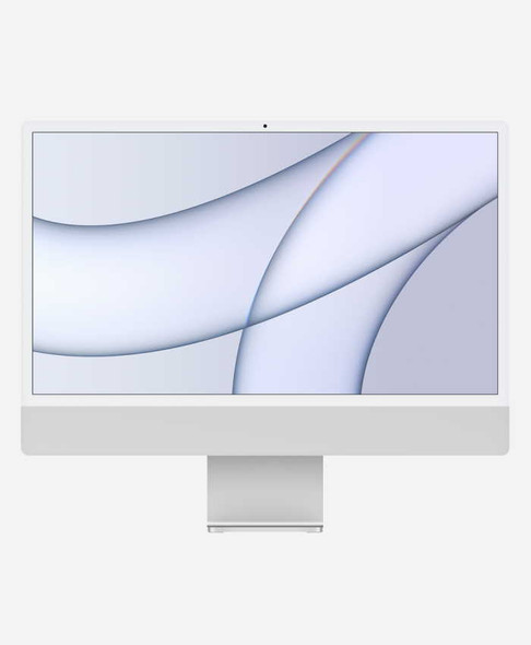 Refurbished Apple iMac 24 Silver (2021) Front