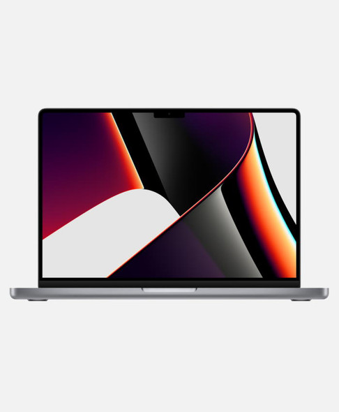 Refurbished Apple Macbook Pro (2021) 14 Space Gray Touch Front