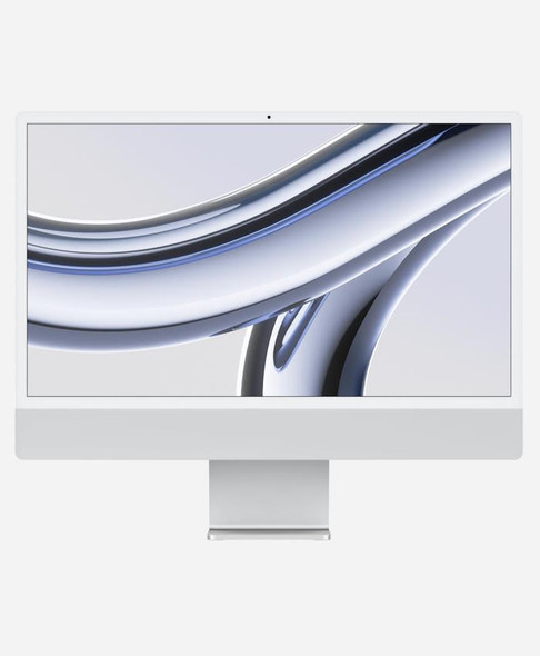 Refurbished Apple iMac 24 Silver (2023) Front