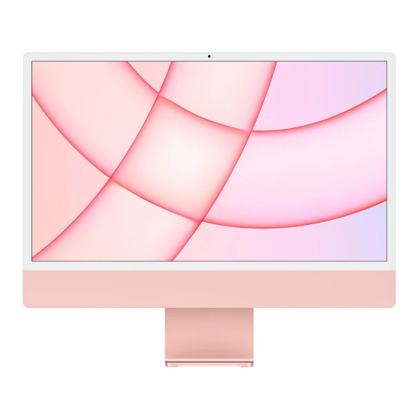 Refurbished Excellent - iMac (2021) 24-Inch - 8 GPU - Pink - 3.2Ghz 8-Core M1 - 8 GB Memory - 512 GB SSD - MGPM3LL/A
