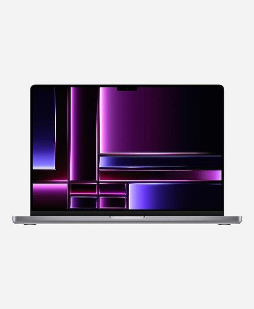Refurbished Apple Macbook Pro (2023) 16 Space Gray Touch Front