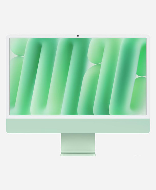 Refurbished Apple iMac 24 Green (2024 4port) Front