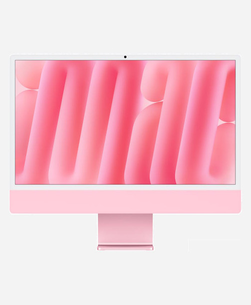 Refurbished Apple iMac 24 Pink (2024 4port) Front