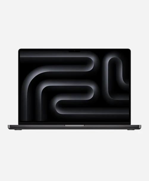 Refurbished Apple Macbook Pro (2023) 16 Space black Touch Front