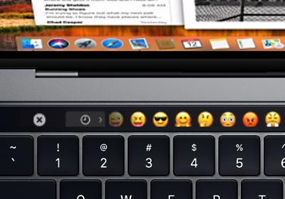 The cheap used 2019 Macbook Pro with 13-inch display has a convenient built-in Touch Bar!
