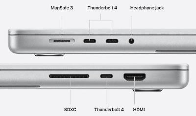 The 2021 refurbished Macbook Pro with 16-inch Retina display has all the ports you need.