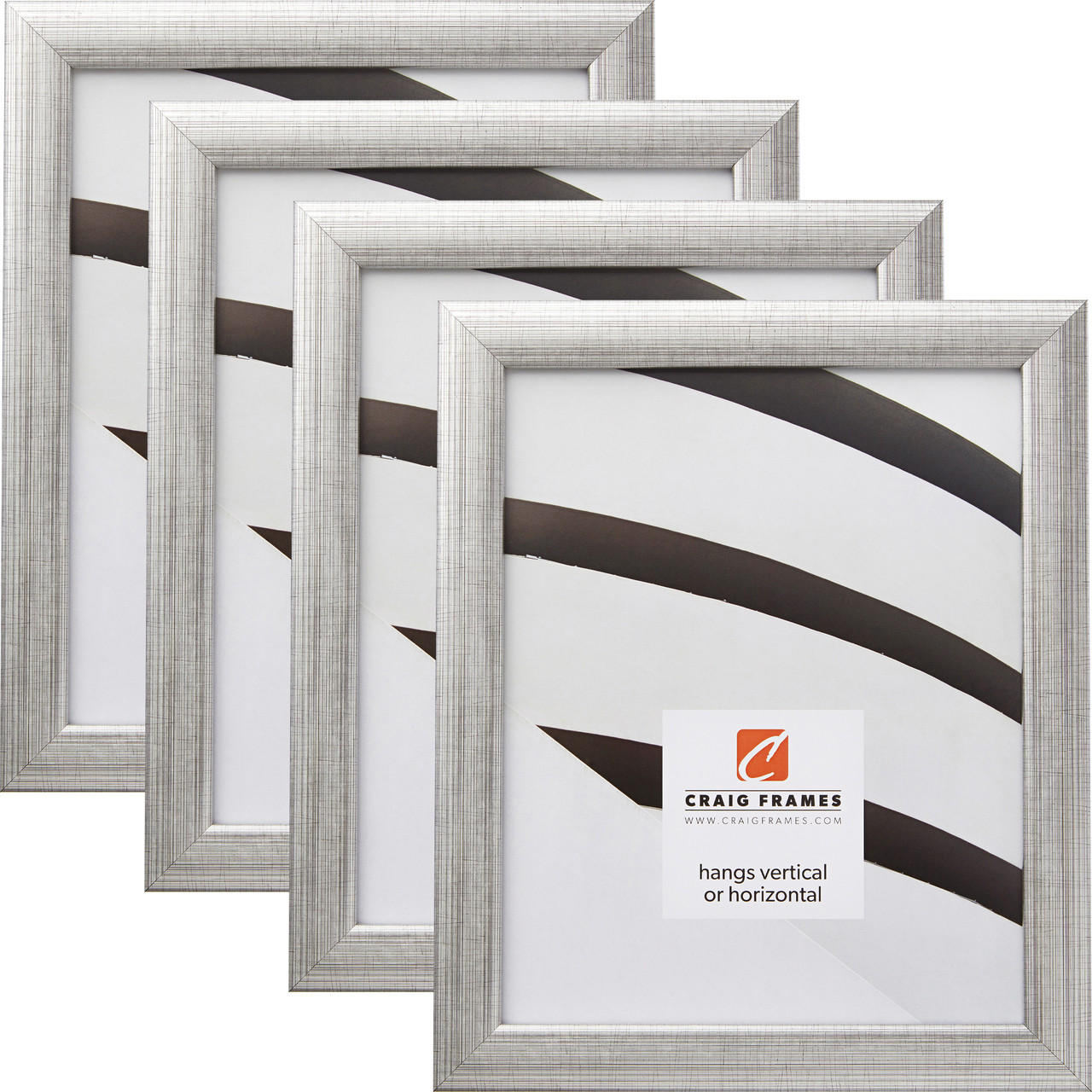 Contemporary Gallery Black Picture Frame - Craig Frames