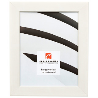 Colori 125 1.25", White Picture Frame