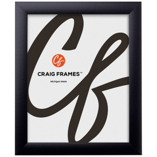 Contemporary 1" Gallery Black Picture Frame