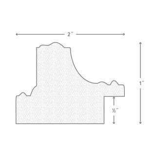 French Ornate 2", Antique Gold Picture Frame