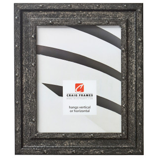 Nautilus 2", Industrial Iron Black Picture Frame