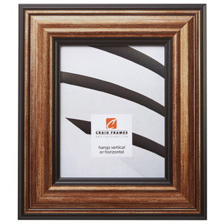 Stratton Aged Gold Queen Ann Picture Frame - Craig Frames