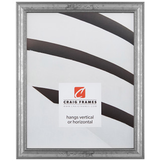 Stratton .75", Aged Silver Picture Frame
