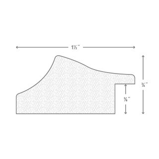 Verandah 203 1.5", Assisi Vintage Picture Frame