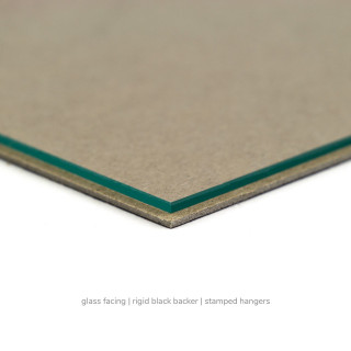 Matted Picture Frame, With 6x9 Opening and 1" Border