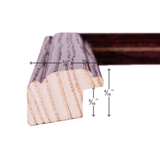 Wiltshire 236 .75", Matted Dark Cherry Picture Frame