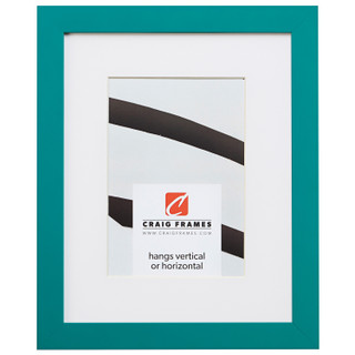 Confetti Matted Blue Picture Frame - Craig Frames