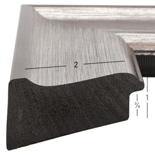 Resilience 2", Distressed Silver Picture Frame