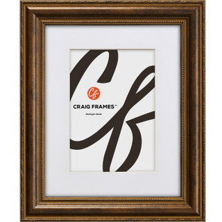 Victoria Matted Ornate Copper Picture Frame - Craig Frames