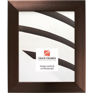 Modern Aesthetics 150 1.5", Brushed Bronze Picture Frame