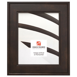 Contemporary Inspirations 2", Espresso Walnut Picture Frame