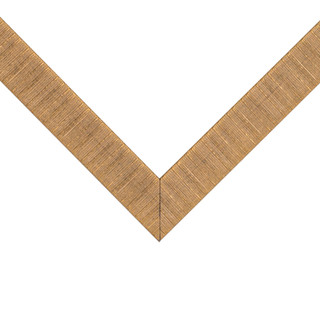 Linear 1", Matted Gold Picture Frame