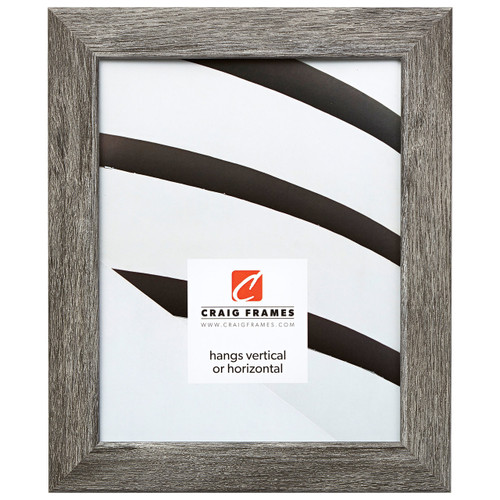 Bauhaus 125 1.25", Barnwood Gray Picture Frame