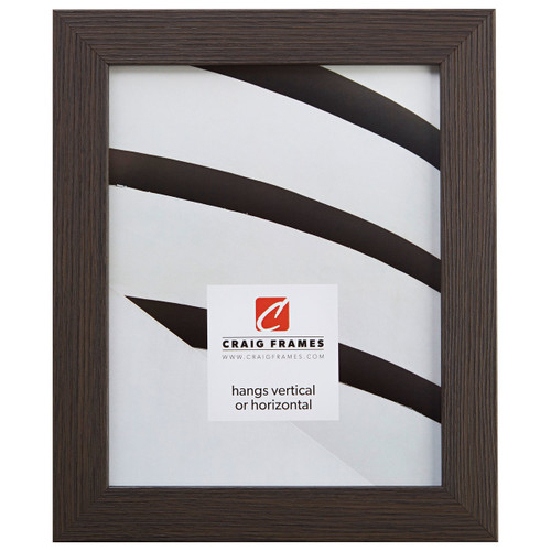 Bauhaus 125 1.25", Textured Gray Oak Picture Frame