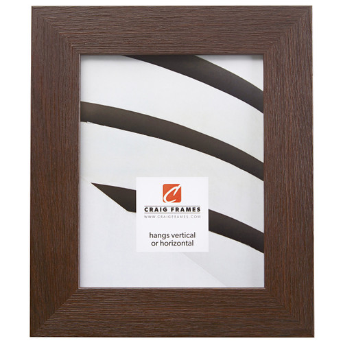 Bauhaus 200 2", Textured Brown Oak Picture Frame