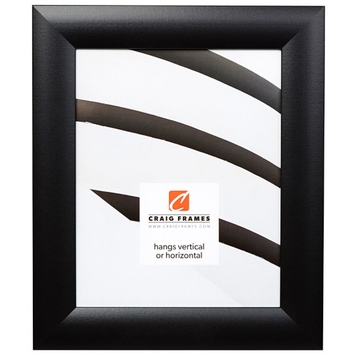Contemporary Wide 1.625", Gallery Black Picture Frame