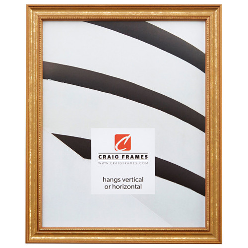 Stratton .75", Aged Gold Picture Frame