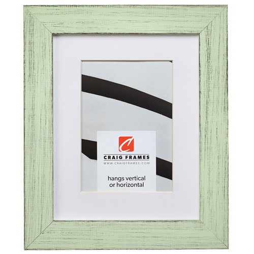 Jasper 1.5", Country Mint Julep Matted Picture Frame